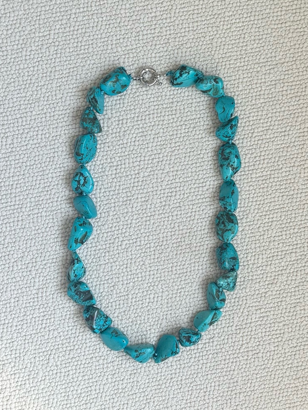 NWOT Tuckernuck Chunky Turquoise Nugget Necklace
